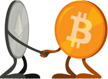 Ethereum и Bitcoin