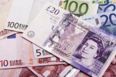 Пара фунт-евро может вырасти с поддержки на 1.10