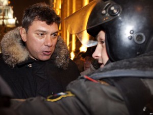 Задержание Немцова 31 декабря