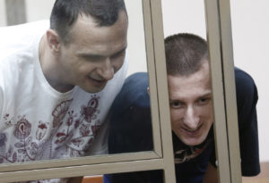 Ukrainian film director Sentsov sentenced to 20 years in prison colony